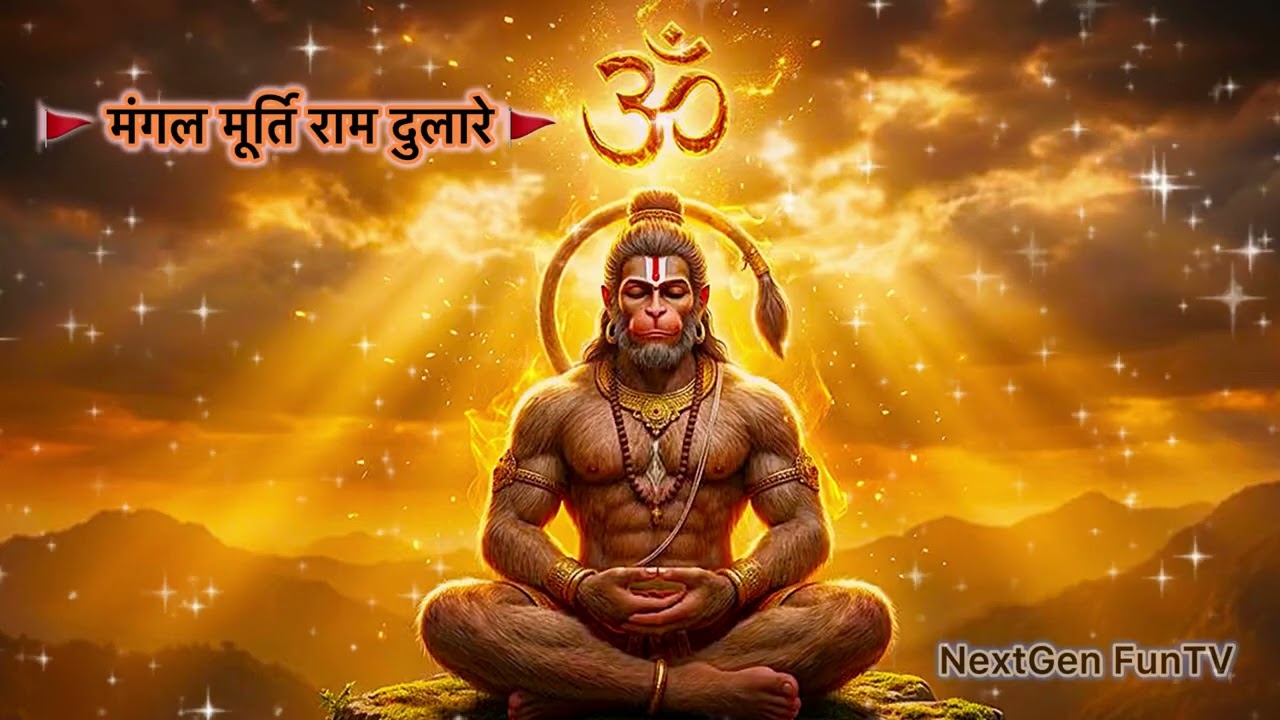 मंगल मूर्ति राम दुलारे | Bollywood Style Hanuman Bhajan | Tuesday Special | Bajrangbali Song 2026