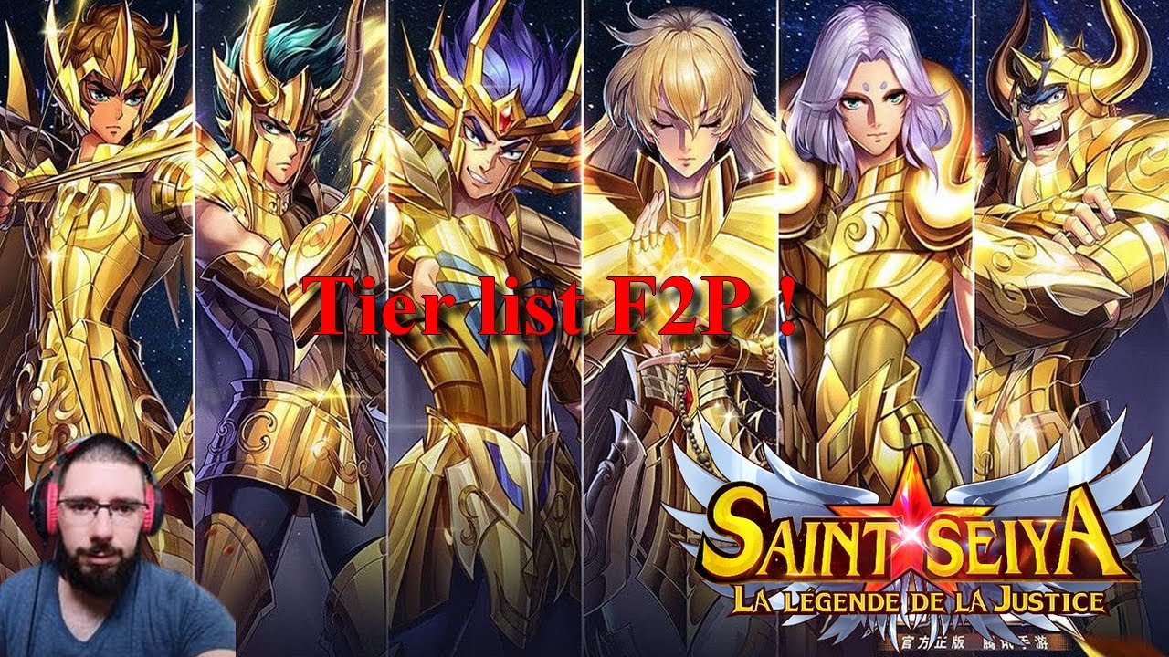 TIER LIST décembre F2P ! Saint Seiya Legend Of Justice !