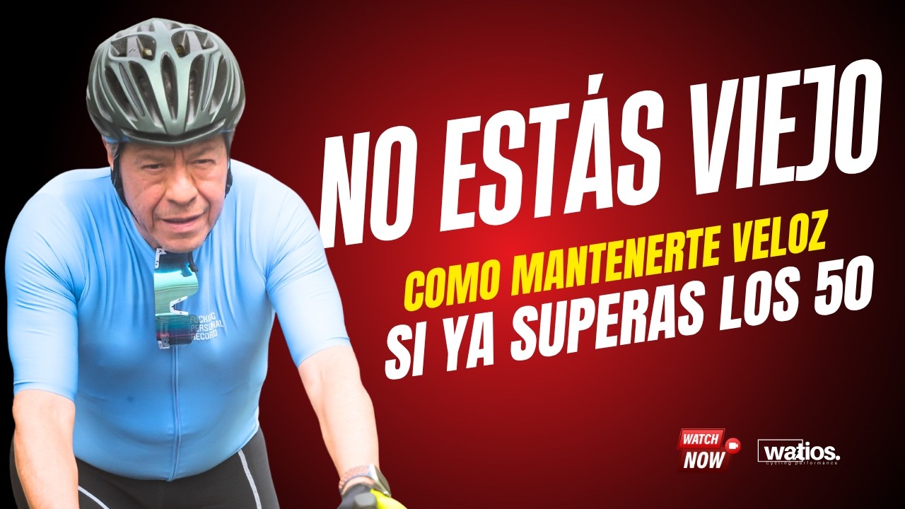 Entrenamiento para ciclistas mayores: cómo rendir mejor con la edad