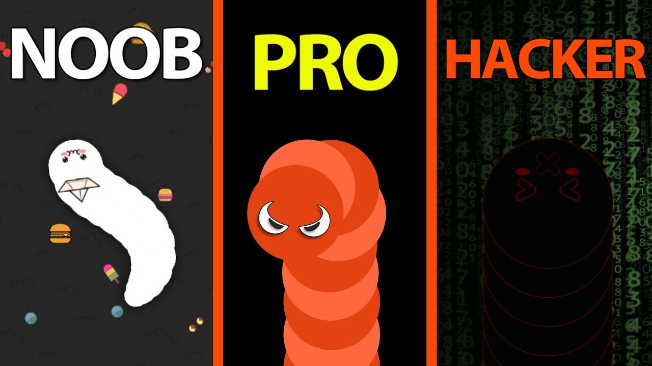 Slither.Space © NOOB vs PRO vs HACKER .EXE .MEMES .TROLL New Game Arrival 2020