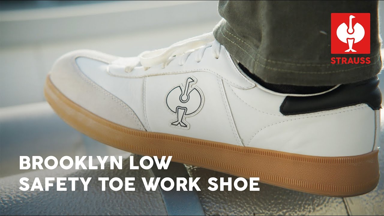 STRAUSS Brooklyn Low Safety Toe Work Shoe — Style, Comfort, and Protection