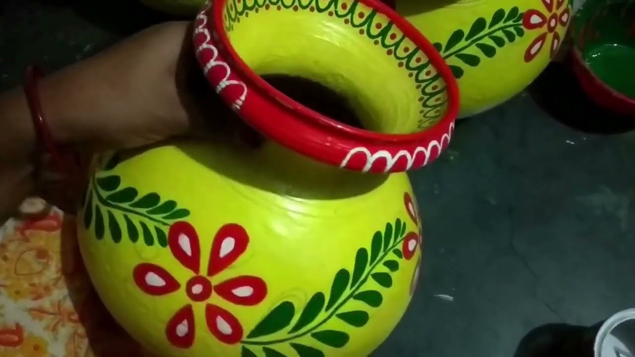 How To Decorate Kalash, Sara and Kulo For Bengali Wedding and Festival! | Rong Tuli | Full Video |