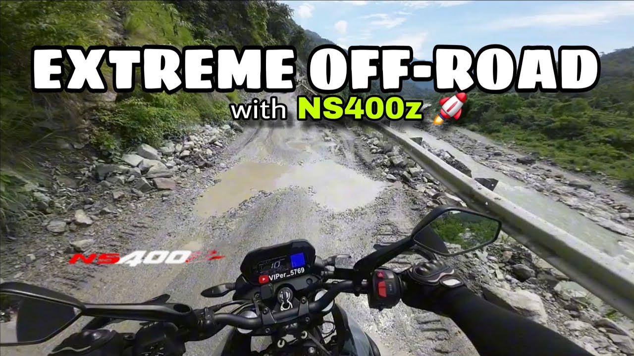 Bajaj Pulsar NS400z Extreme OFF-ROAD Test in Nainital🏔 | Mountain Ride🏍 | OFF-ROADING ADVENTURE❤️