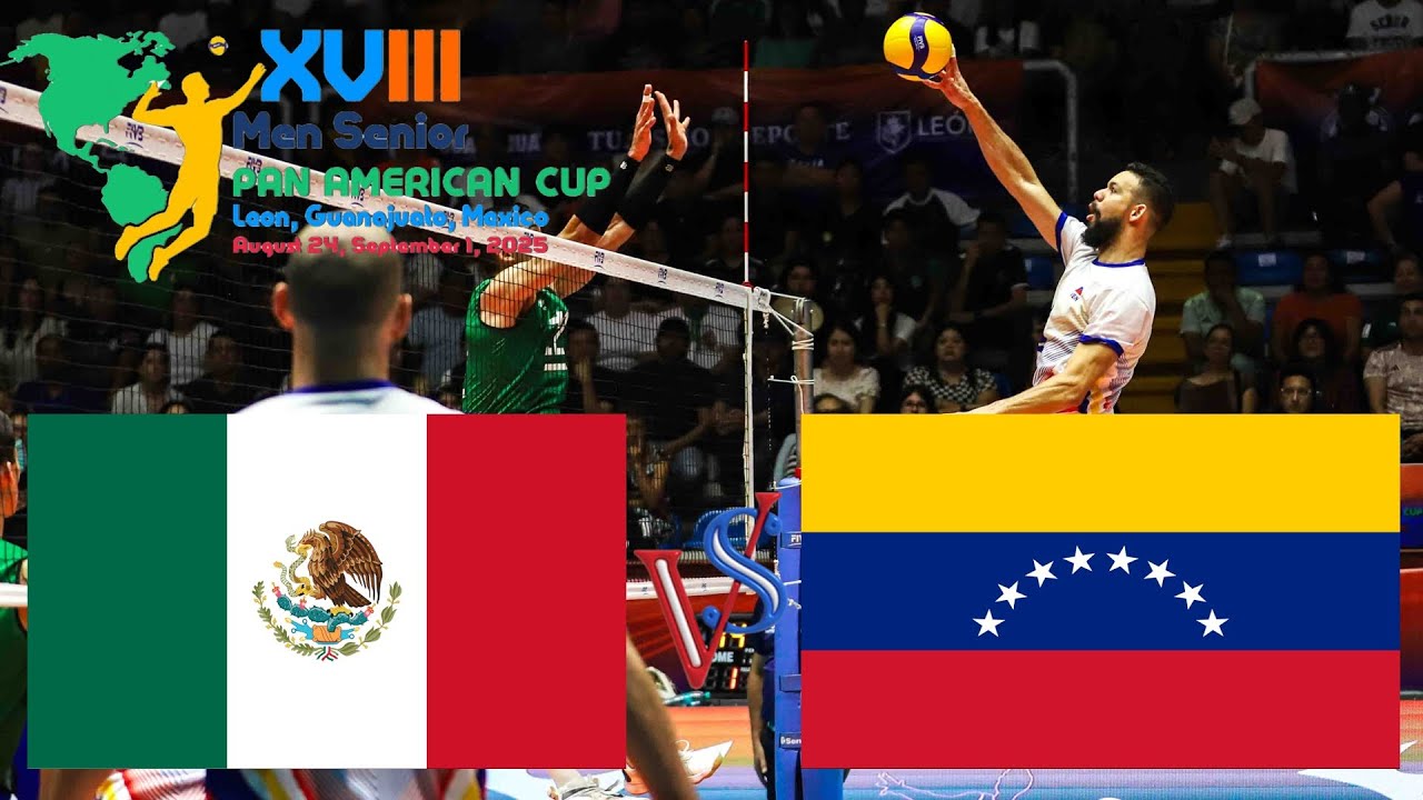 🇲🇽 México vs Venezuela 🇻🇪 Final 🥇 XVIII Copa Panamericana Mayor Masculina 2025