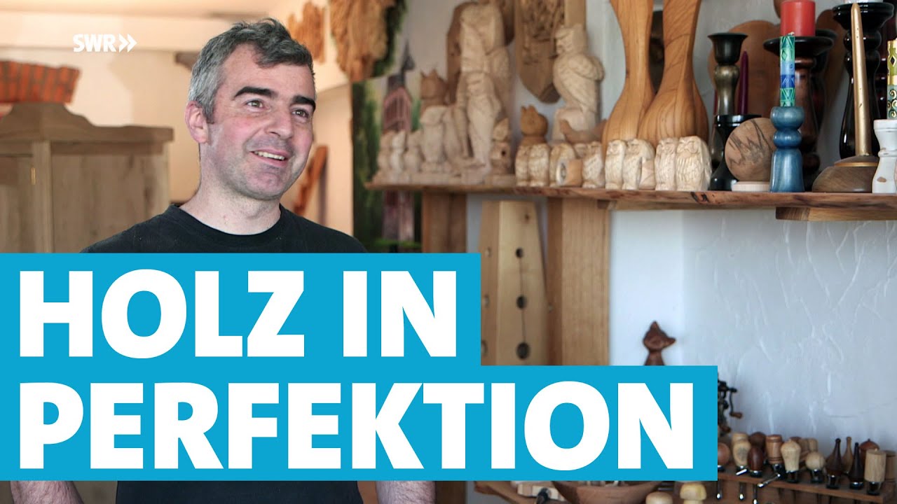 Holzbildhauer Florian Koch kann Holz 