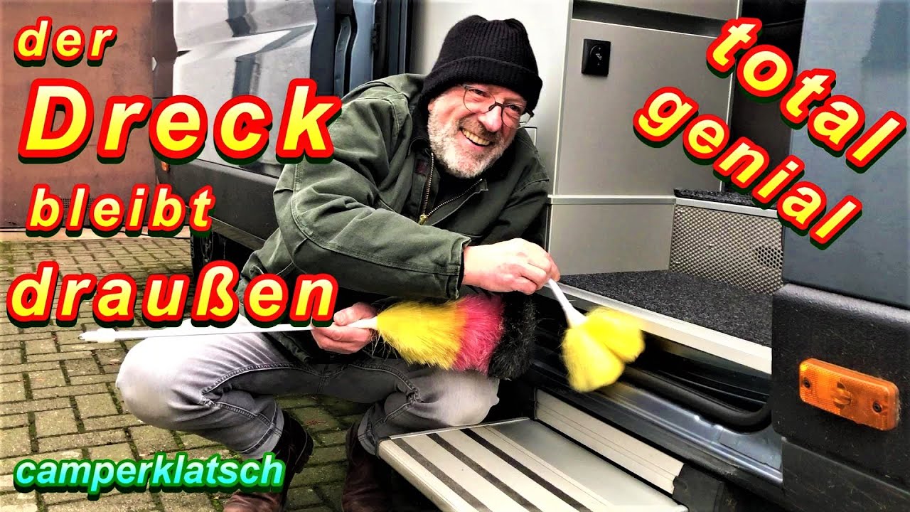 Wohnmobil Kastenwagen Zubeh&ouml;r f&uuml;r die Schiebet&uuml;r ❗️ Wohnmobil Grundausstattung 👍 Tipps + Tricks ❗️