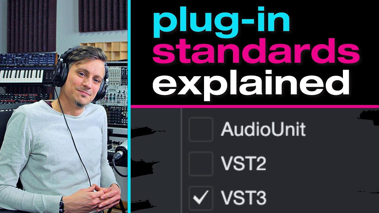 Plug-in Standards in Studio One (VST2/VST3/AU)