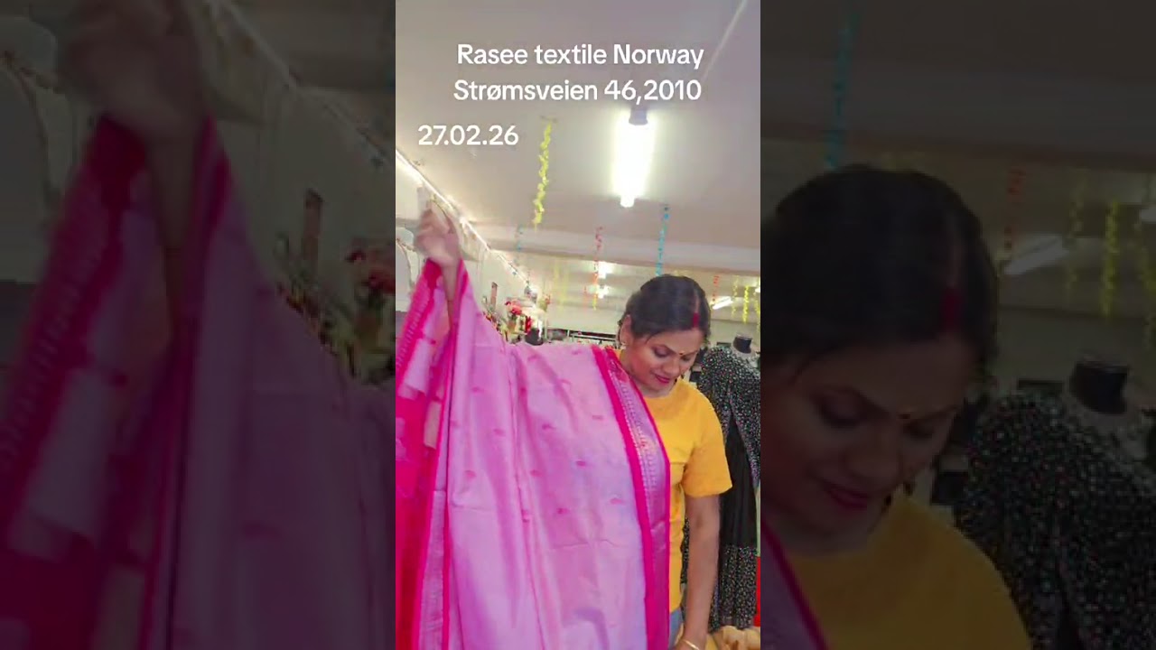 #oslo #norway #indiske saree #beautiful #wedding #fyp 