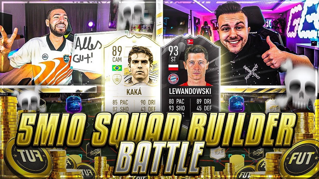 FIFA 21: 5 MIO COINS SQUAD BUILDER Battle 🔥🔥 Gamerbrother vs Wakez