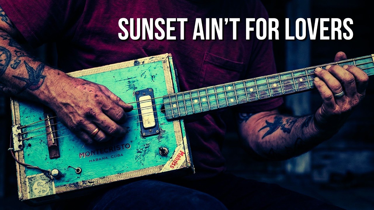 Sunset Ain’t For Lovers | Raw Delta Blues (Cigar Box Guitar)