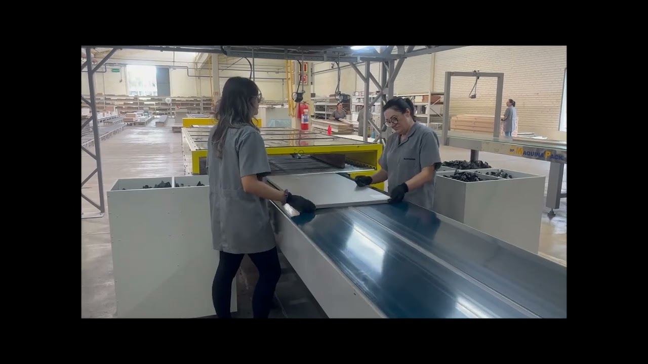MaquinaPack - Linha de embalagem Super Fast Change com impressão de etiquetas RFID