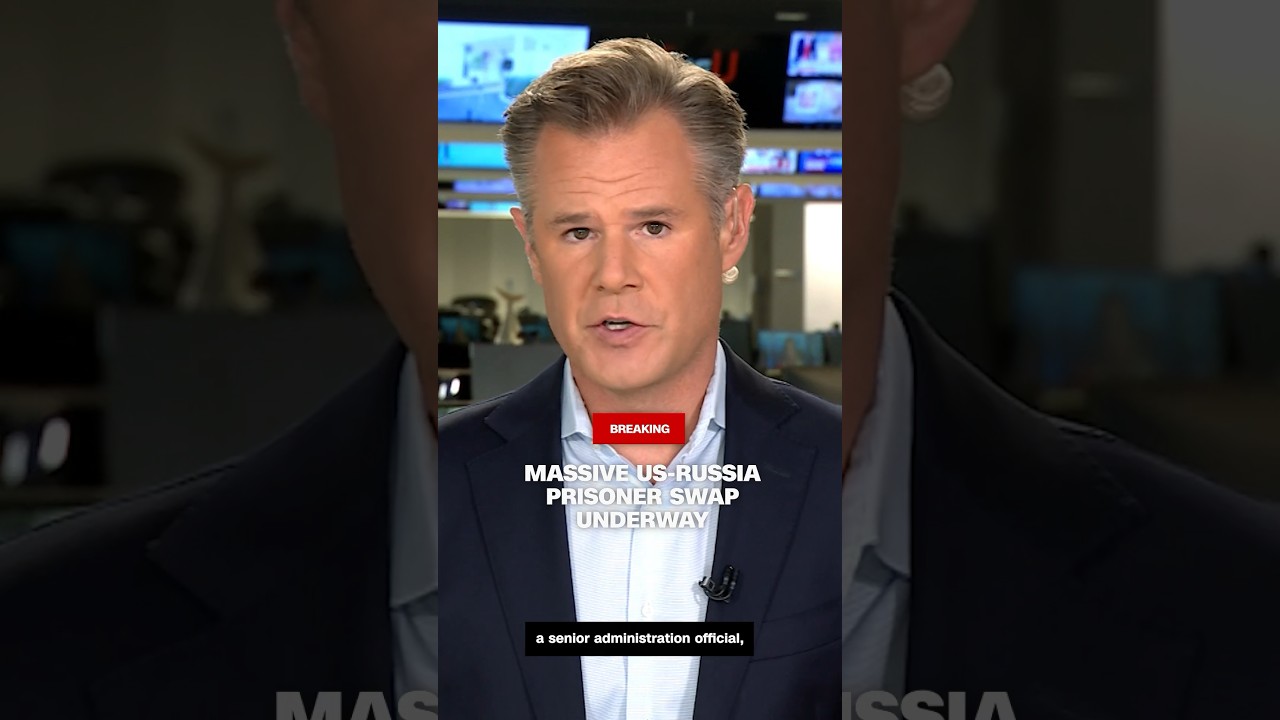 Massive US-Russia prisoner swap underway