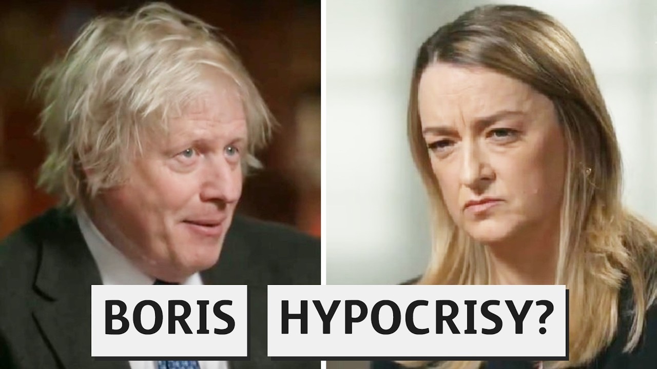 Boris Johnson's Bizarre Ukraine Flip-Flop Exposed On Laura Kuenssberg Show!
