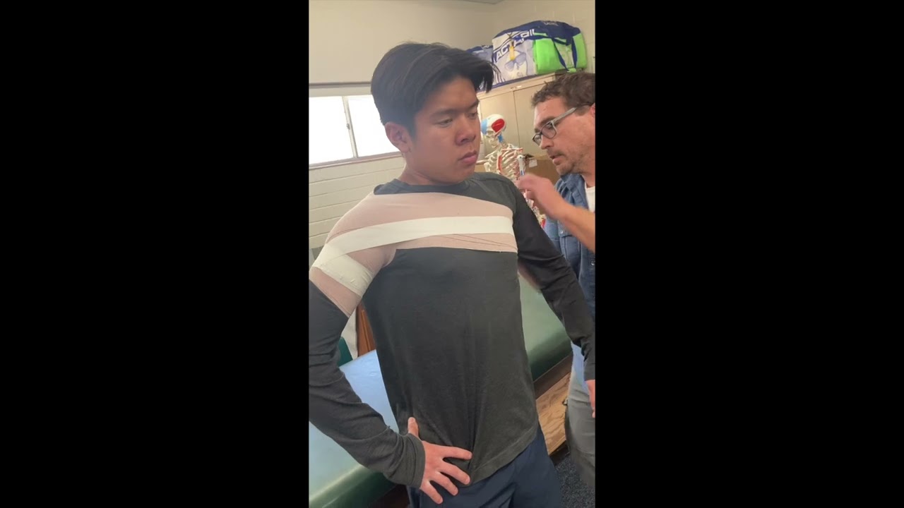 Shoulder Spica Taping-HOSA Regulations