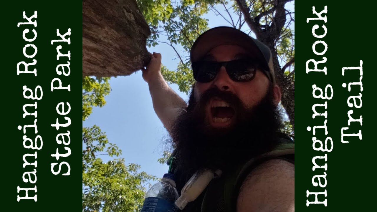 Hanging Rock Trail at Hanging Rock State Park- VLOG #38