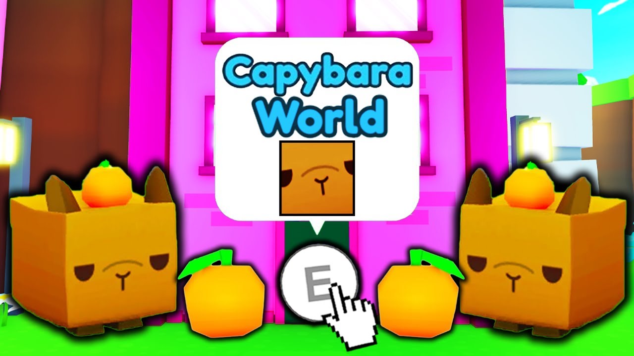 Rarest #1 TITANIC CAPYBARA in Pet Simulator X..