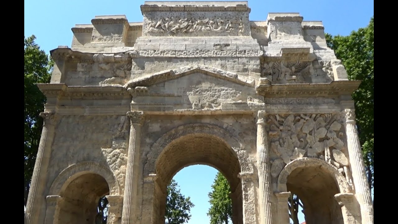 Triumphal Arch, Orange, Provence-Alpes-C&ocirc;te d'Azur, France, Europe