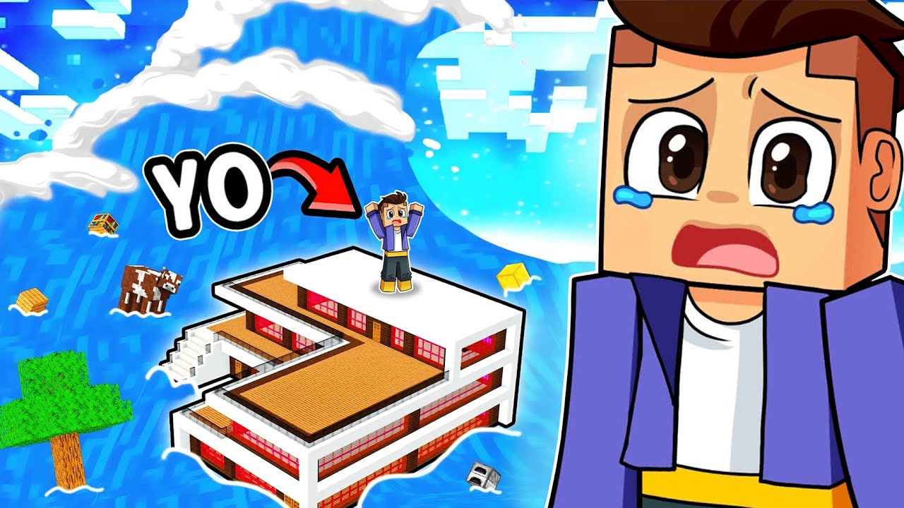 Sobrevivimos a 4,587,928 DESASTRES NATURALES en Minecraft!