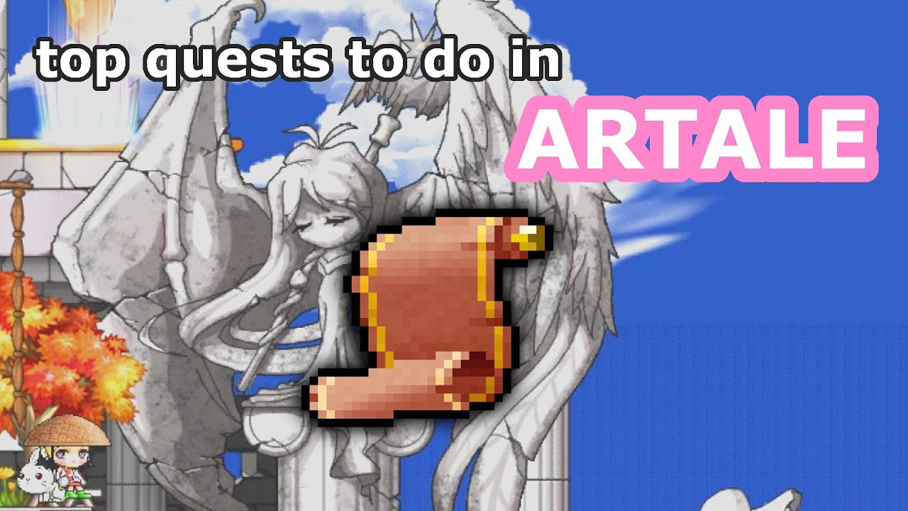 топ 8 КВЕСТОВ для выполнения в артейле / олдскульном maplestory!