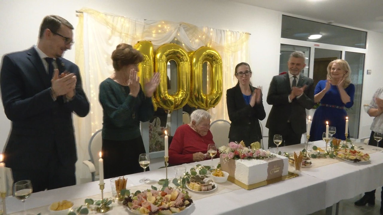 100 ročná jubilantka