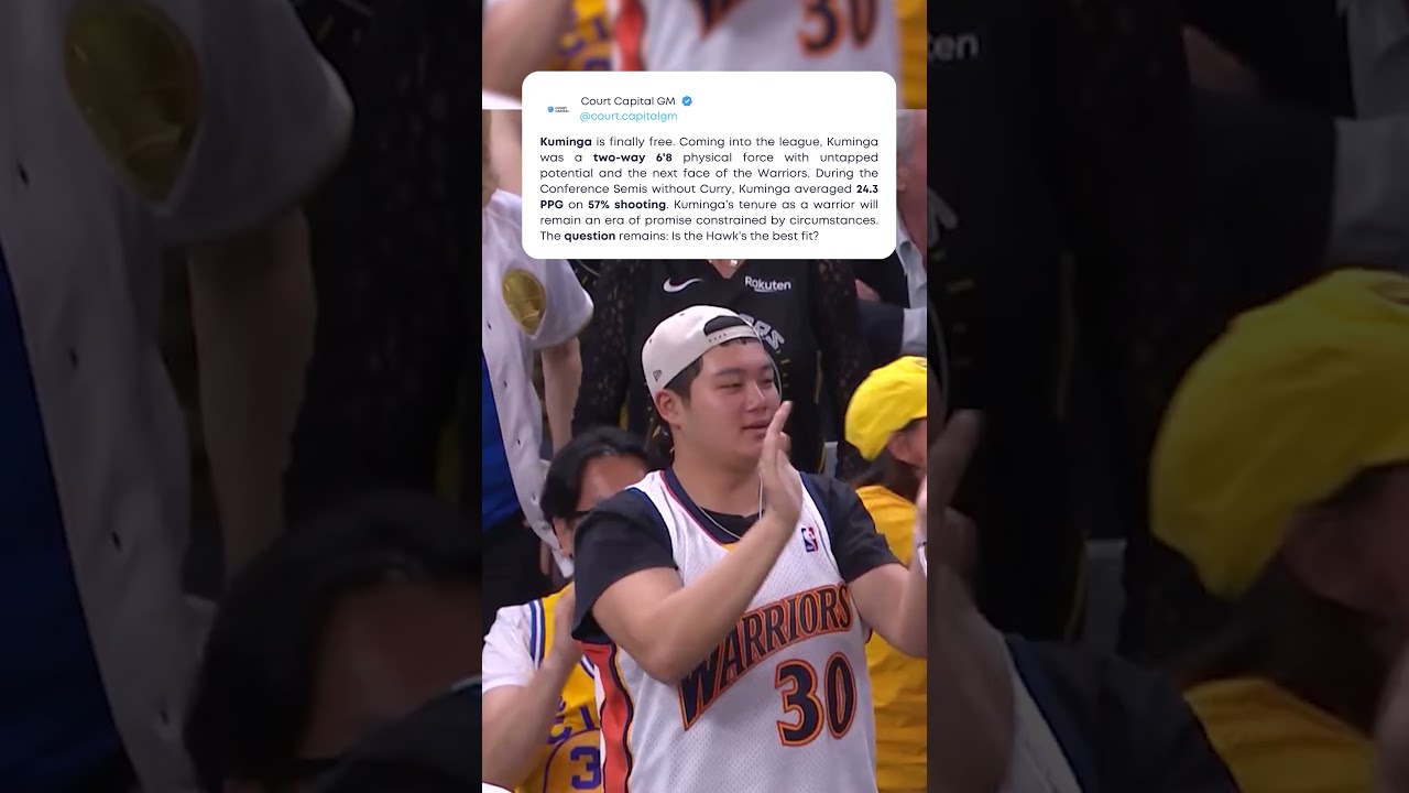 Jonathan Kuminga is Free.  #nba #nbashorts #nbaanalysis #warriors #kuminga