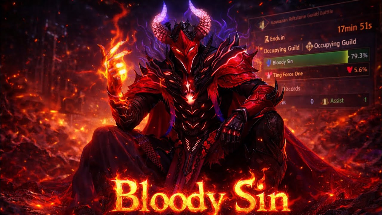 Bloody Sin vs Ting Force One. ROUND 2 - RIFTSTONE WAR, KOWAZAN | Throne And Liberty, Carnage Server