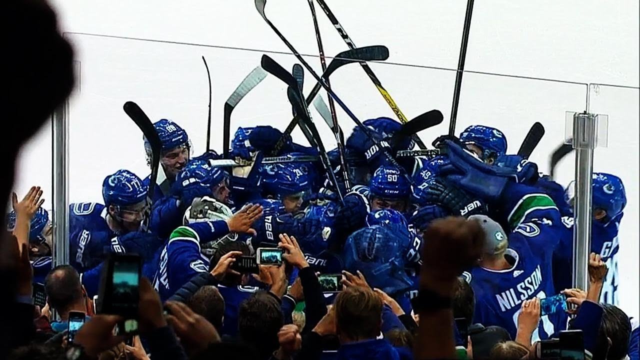 Watch: Sedin twins combine for OT goal in Vancouver farewell