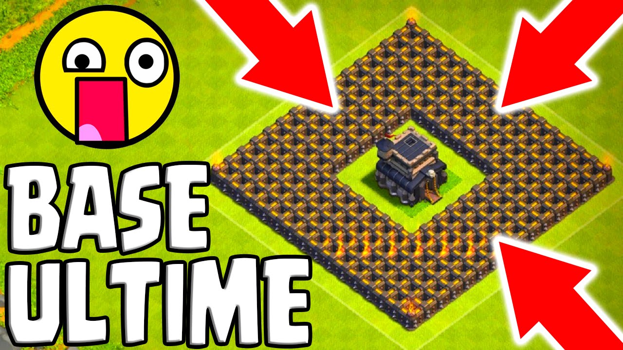MEILLEURE base de guerre 2016 ? | Clash of Clans | HDV 9 HDV9