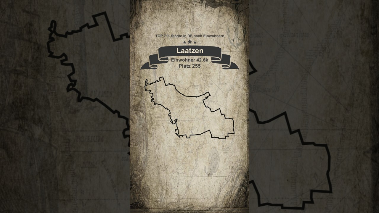 Laatzen (Niedersachsen) Stadt #Laatzen #map #karte #zeichnen