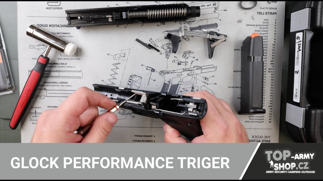 Jak vyměnit spoušť Glock Performance Triger? Rigad