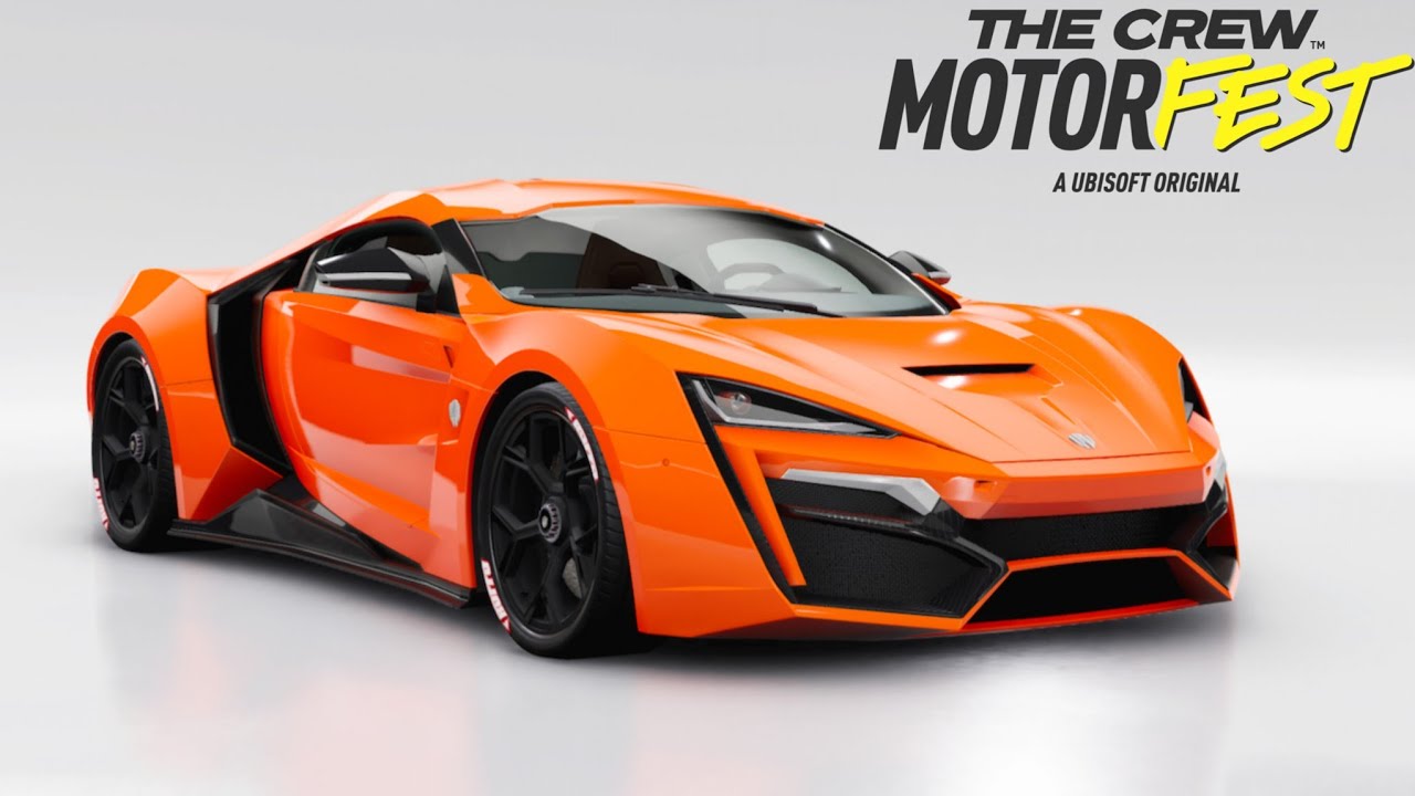 The Crew Motorfest W Motors Lykan Hypersport Customisation & Pro Settings