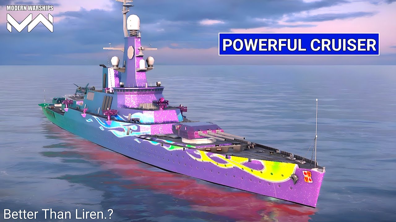 FGS Admiral Graf Spee - Powerful Allrounder Legendary Cruiser - Modern Warships Gameplay