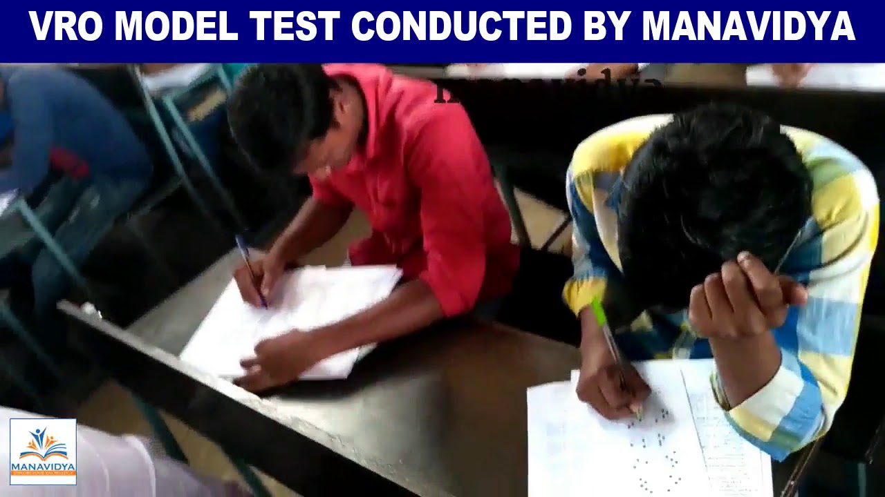 VRO Model Test || Grand Test || Sample test by manavidya