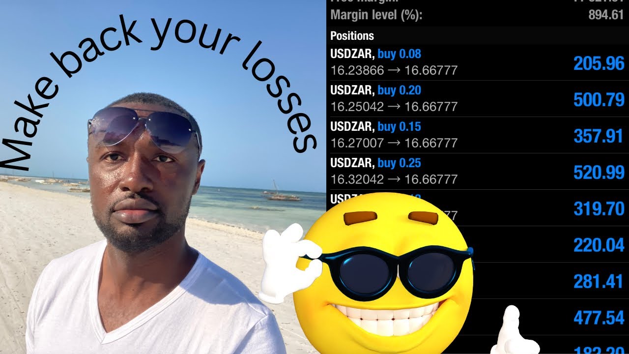 How to trade the USDZAR. Double your account in 2 hours