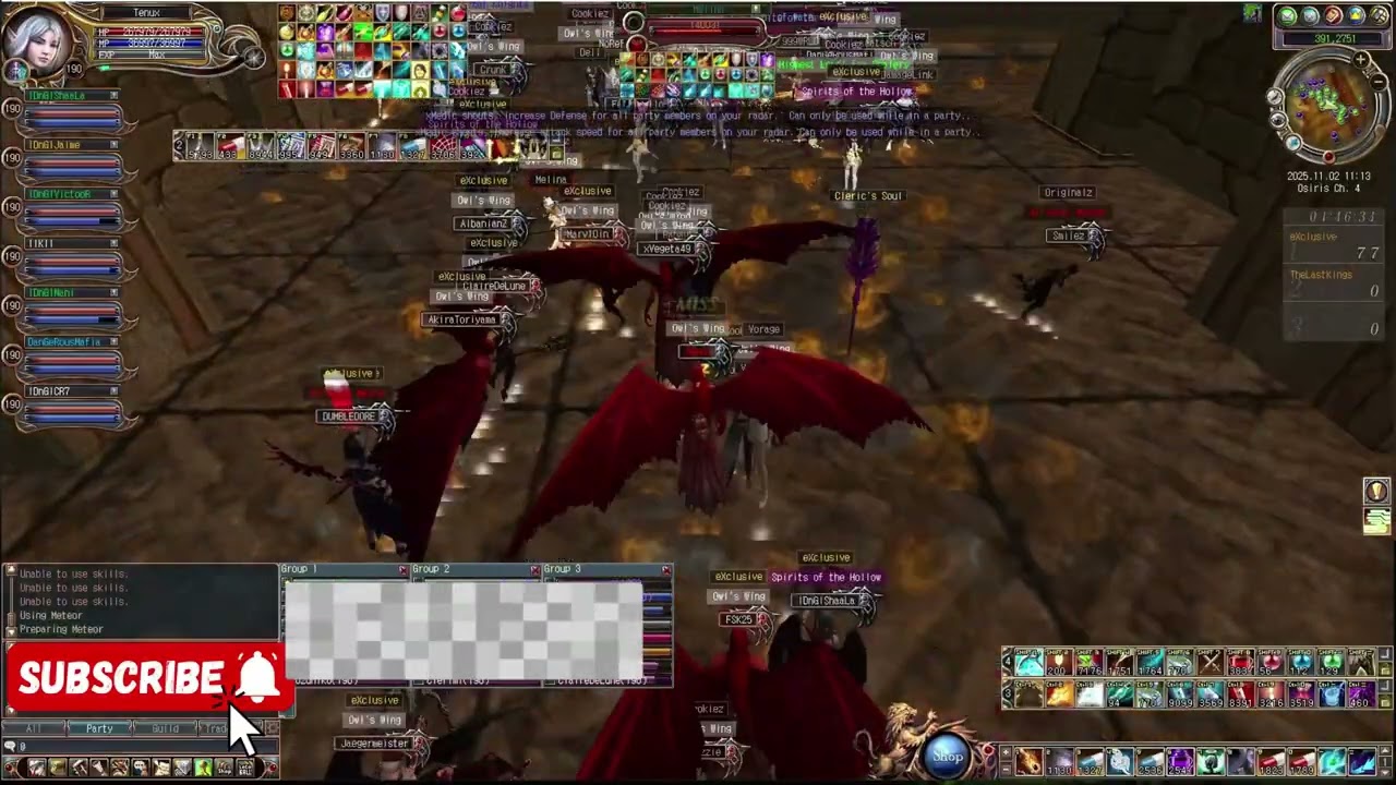 Last chaos Fawkes DCS eXclusive VS Cookiez