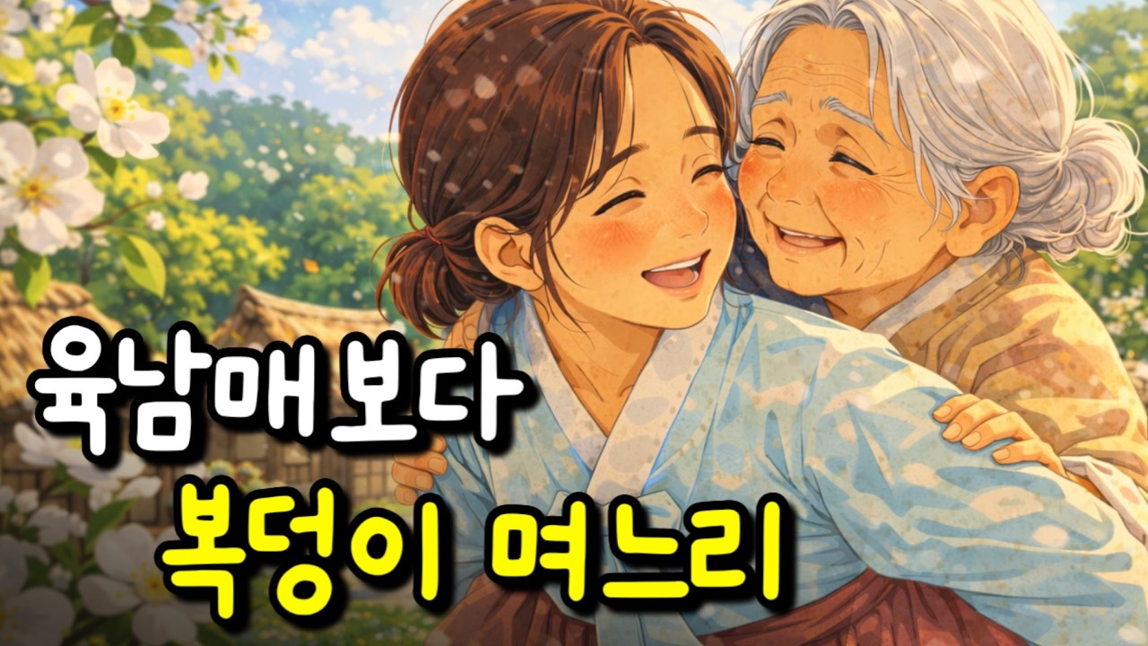 장터에서 만난 화통한 처녀를 며느리로 맞았더니… 자식 여섯보다 낫다|옛이야기|재미있는이야기|오디오북