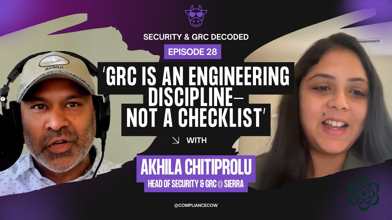 GRC Is an Engineering Discipline - Not a Checklist