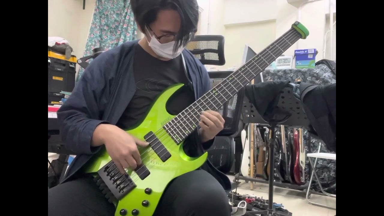 Donna Lee - Charlie Parker  (Jazz Standard bass Improv) with Kiesel Vader Bass VB6 30&rdquo; short scale
