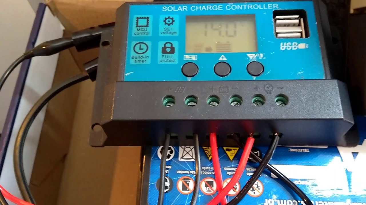 Como Carregar Bateria Automotiva com Fonte de Notebook e controlador de carga Solar.