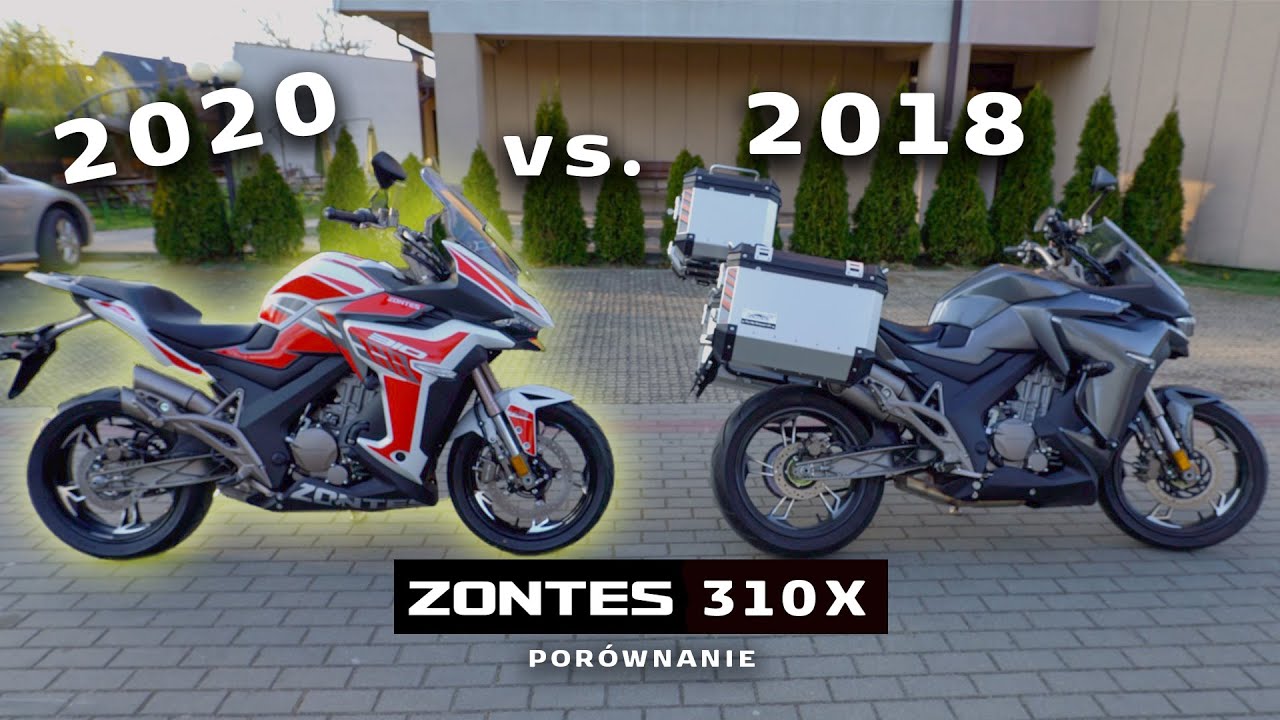 Zontes 310X 2020 vs. Zontes 310X 2018 PORÓWNANIE