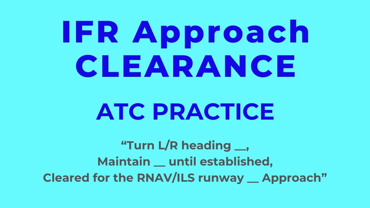 Real ATC IFR Approach Clearance Practice ATC #1 - KBDL Bradley Approach (with subtitles)