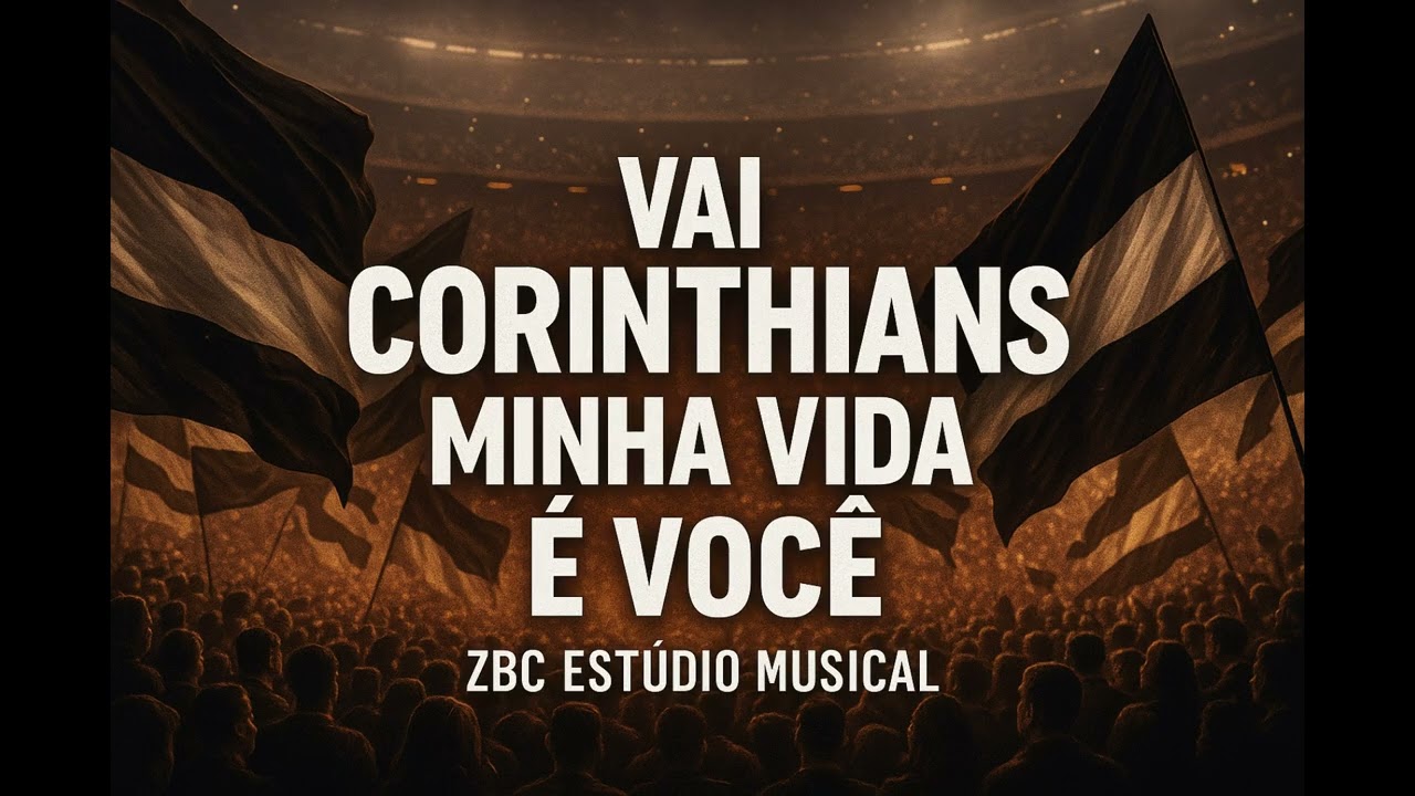 VAI  CORINTHIAS,  A MINHA VIDA É VOCÉ, #VaiCorinthians #Corinthians #FielTorcida #Timão #