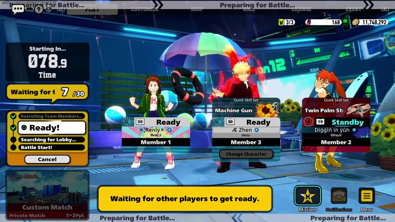 🔴 - CROSSPLAY CUSTOMS 21427918 | My Hero Ultra Rumble Gameplay