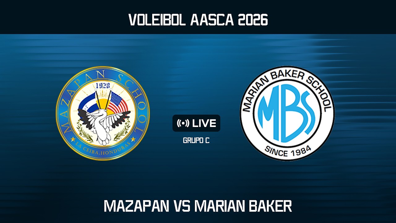 🏐 AASCA 2026 | Mazapan School (HON) vs Marian Baker School (CRC)
