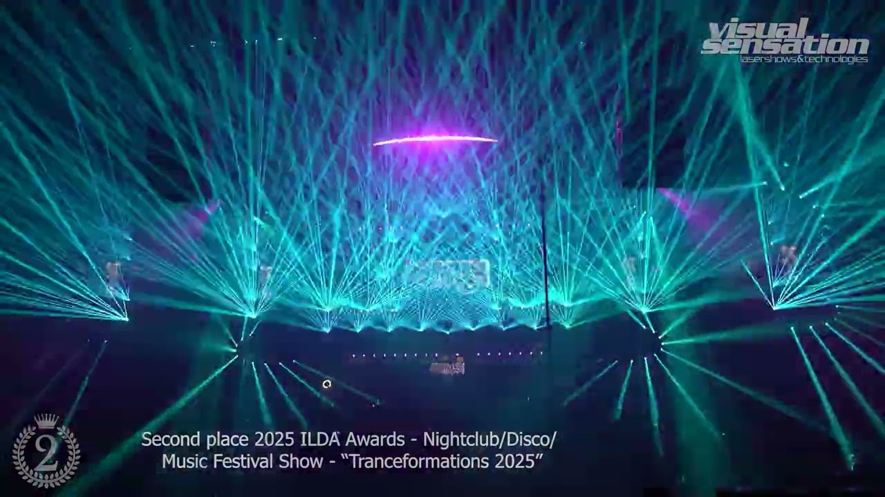 ILDA AWARDS 2025 - Second place - Tranceformations 2025