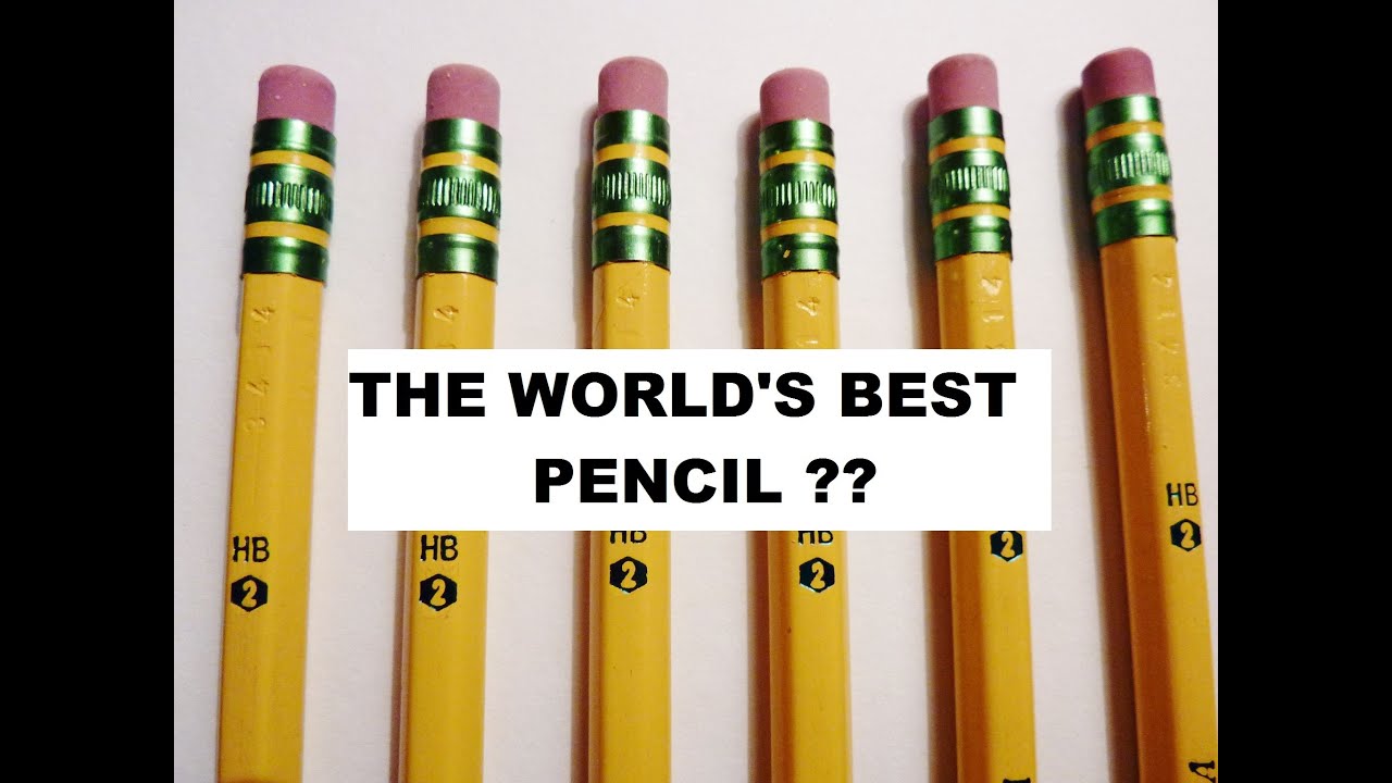 The World's Best Pencil ?? Dixon Ticonderoga.