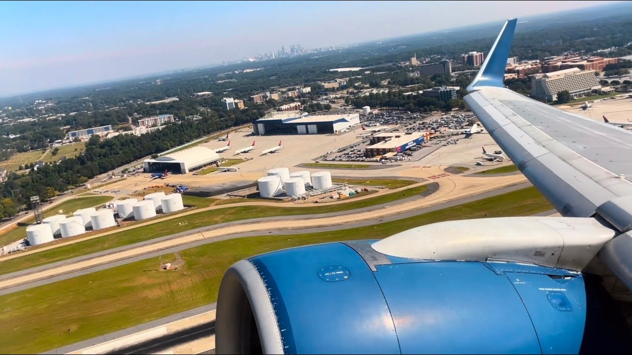 Delta 757 Awesome Throttle Reduction Sound On Departure