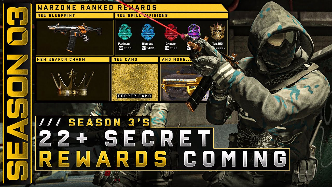 The 22+ NEW FREE REWARDS in Season 3 Reloaded&hellip; (Warzone 2 Gameplay Overhaul, NEW Camo & Blueprint)