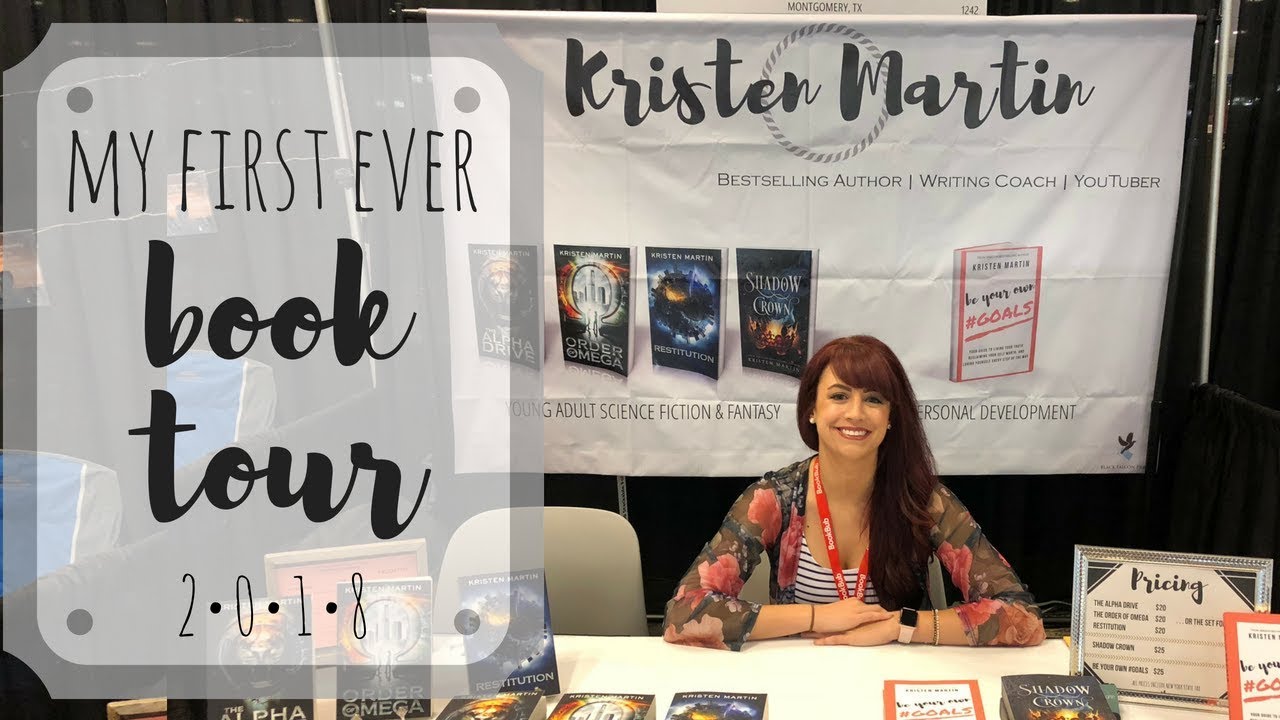 Indie Author BOOK TOUR 2018 | My First One Ever!