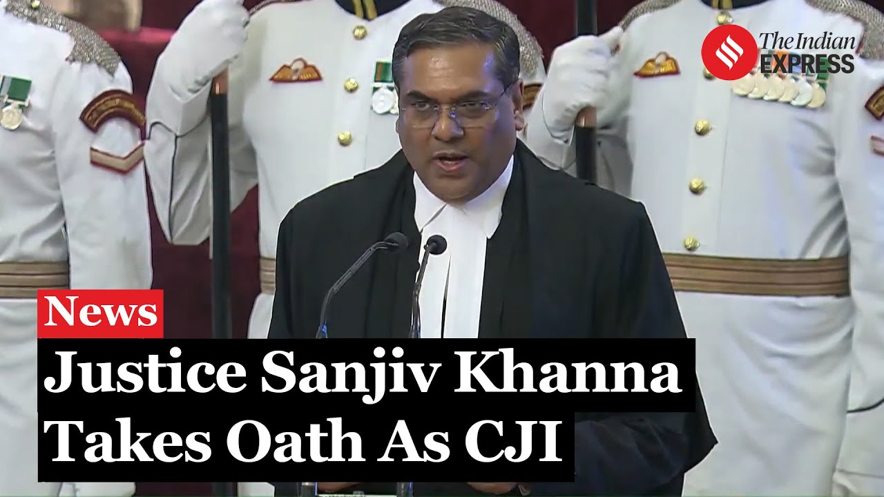 Oath Ceremony: Justice Khanna Succeeds Justice Chandrachud As 51st CJI | Rashtrapati Bhavan